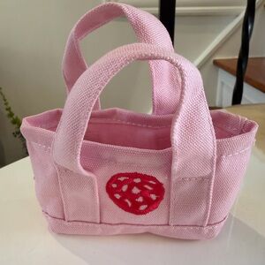 Mini Tote Bag with 🍪 Levin Bakery Embroidered Design